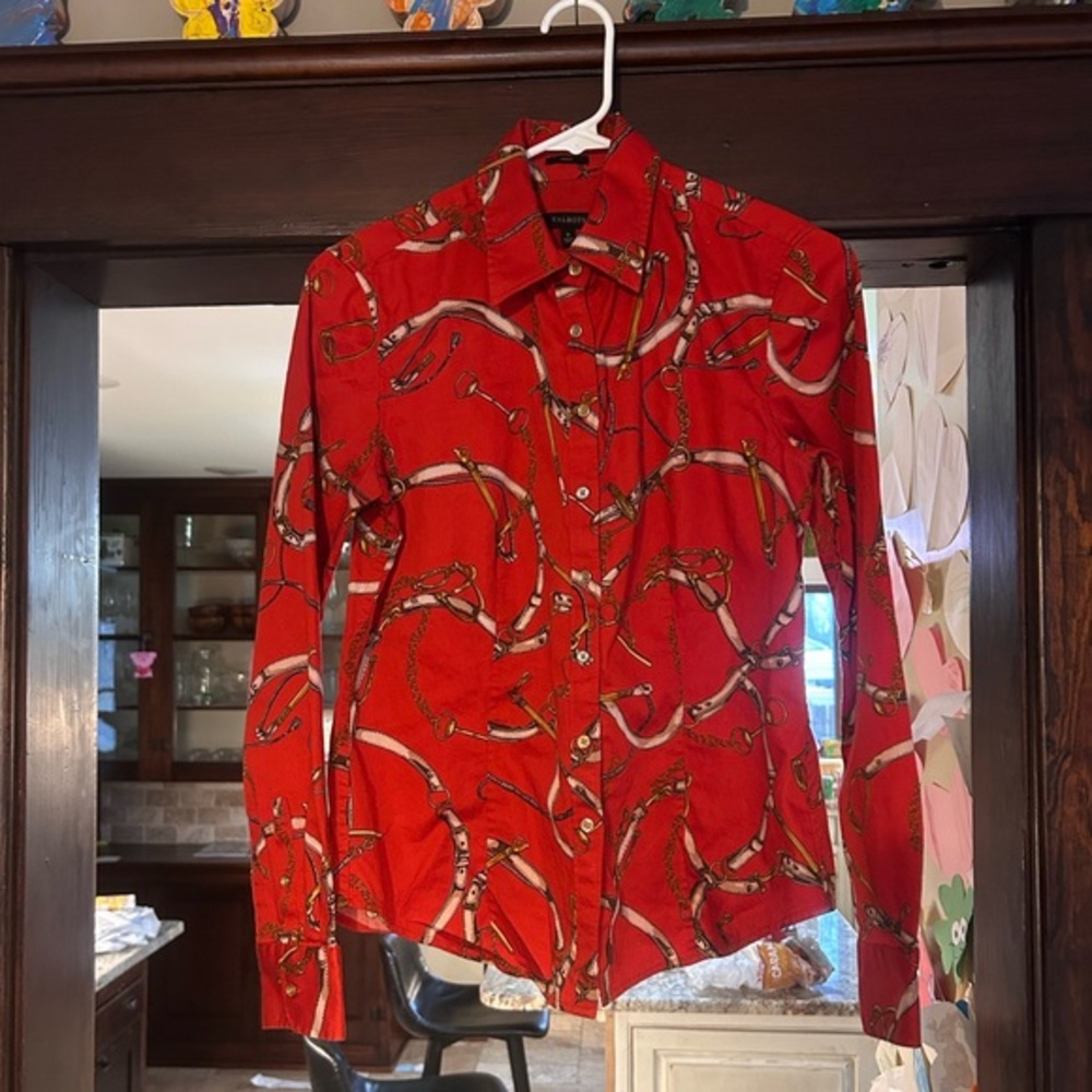 Horsebit button down